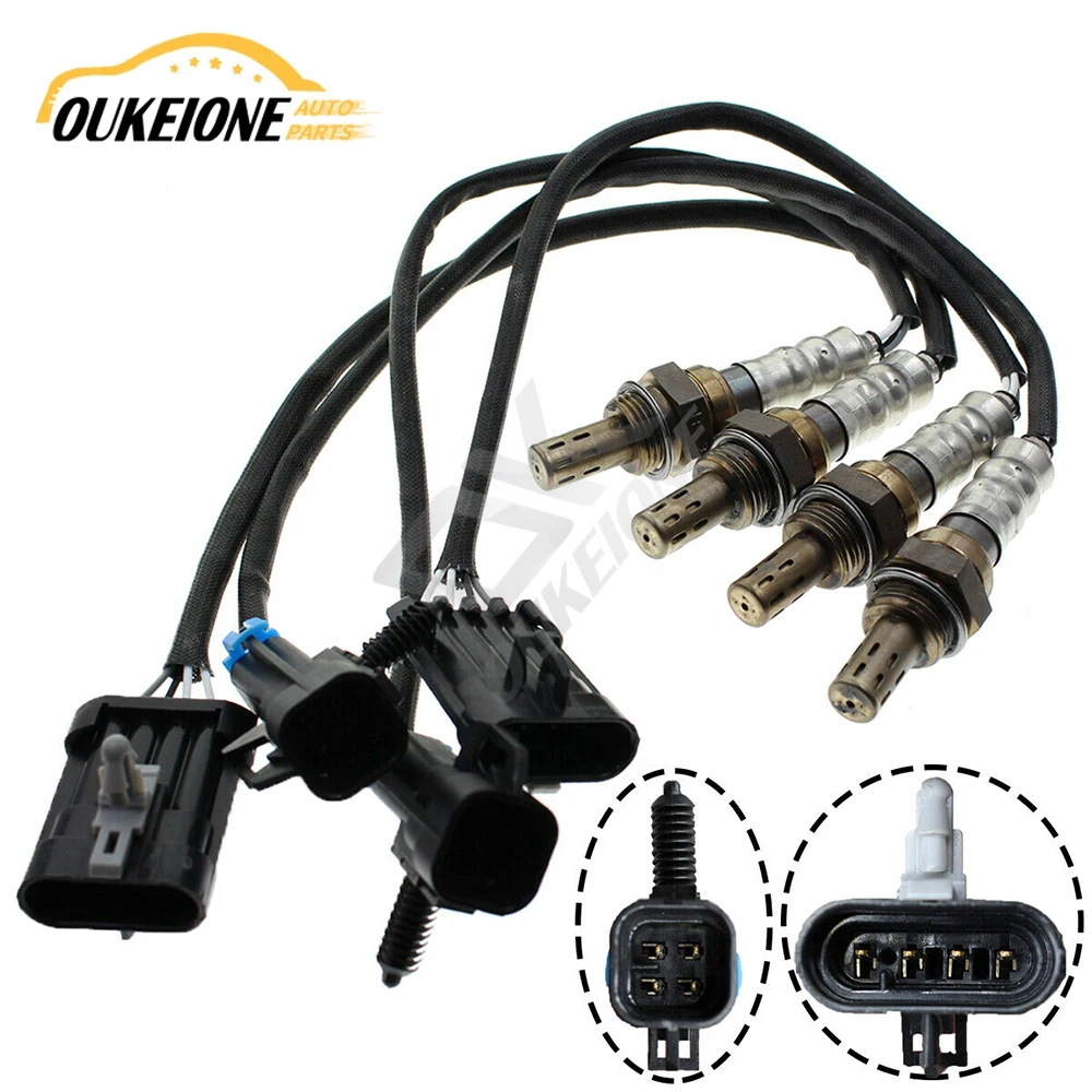 

O2 Oxygen Sensor Upstream Downstream for 1999 2000 2001 2002 Chevrolet Silverado Tahoe GMC Sierra 1500 Lambda 234-4018 234-4012