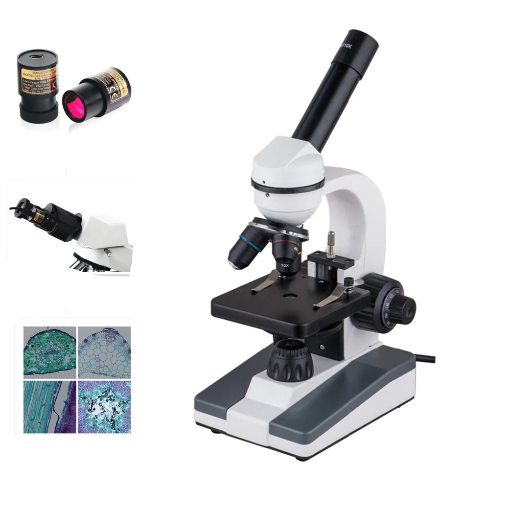 

XP905 Monocular Biological Microscopes with Digital 2M Eyepiece SCMOS Camera