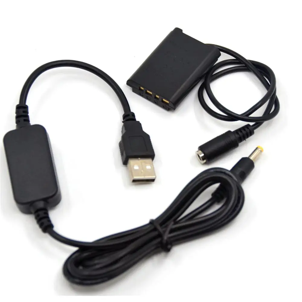 5V USB Power Cable+AC-LS5 Adapter DK-X1 DC Coupler NP-BX1 NPBX1 Dummy Battery for Sony DSC-HX80 HX300 HDR-PJ440 CX240 FDR-X1000V