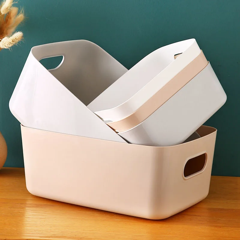 

Plastic Sorting Storage Box, Sundries Basket, Desktop Snack Storage Box, Cosmetic Storage Box, Household Kitchen