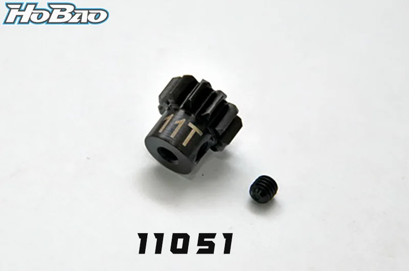 Original OFNA/HOBAO RACING 11051  Hard and durable 3mm Shaft Diameter Motor Gear - 11T