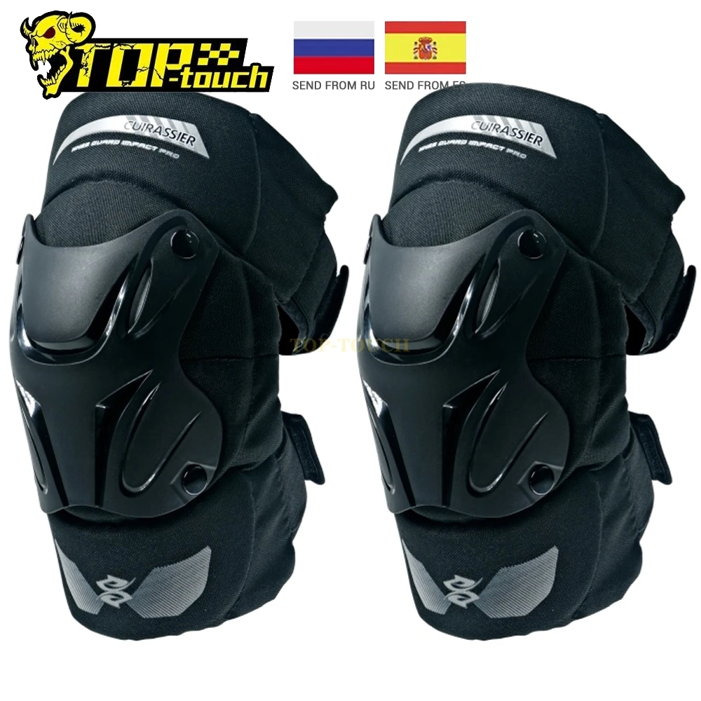 

Cuirassier Motocross Kneepad Motorbike Protective Motorcycle Knee Pads Equipement Moto Racing Guards Off-Road Elbow Protection