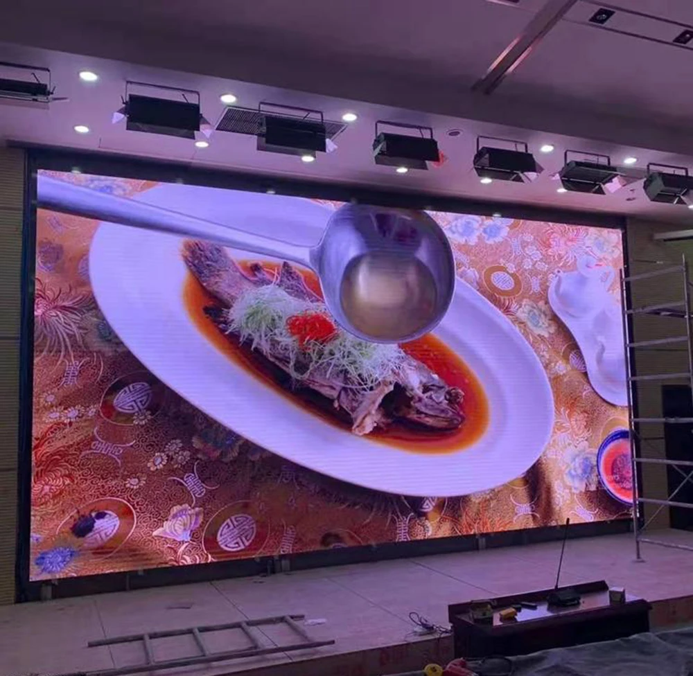 outdoor P3.9 led Video wall 500*500mm led display panel Indoor stage screen