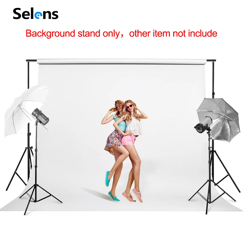 Photo Video Studio Backdrop Background Stand Photography Muslin Backgrounds Picture Canvas Frame Support System With Carry Bag