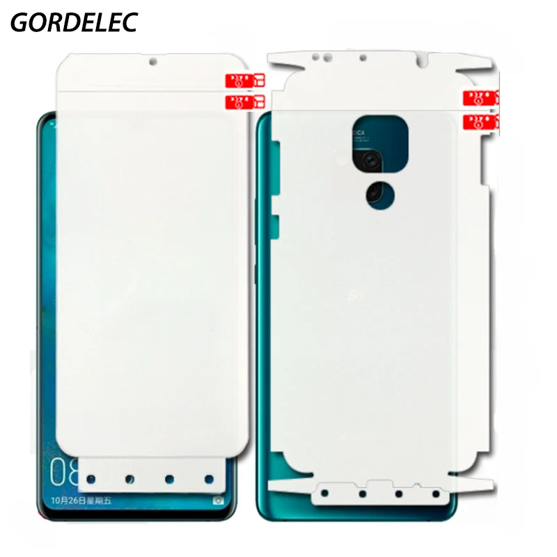 Front+Back Soft Hydrogel Film For Huawei Mate 40 pro 30 pro Screen protector For Huawei Mate 20pro Full cover Film(Not Glass)