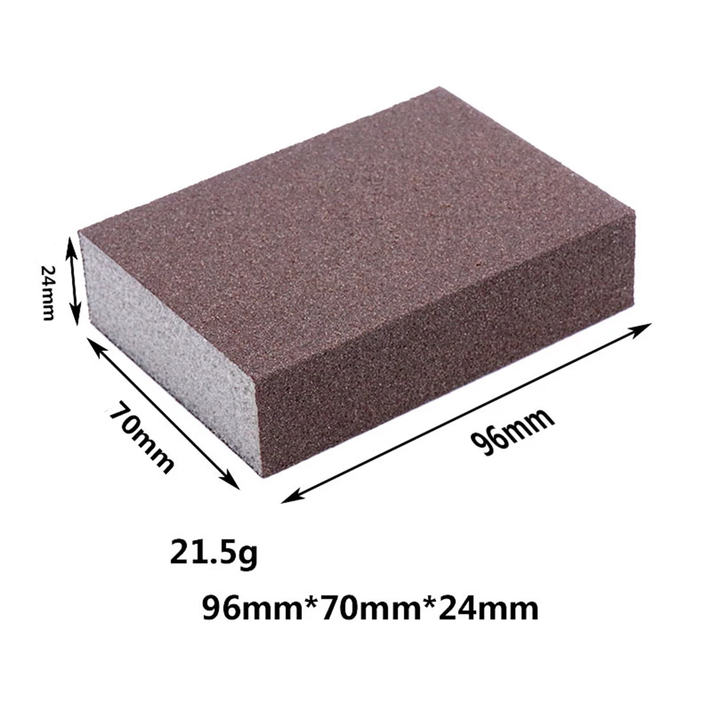 건식 벽체 연마 샌딩 스폰지 블록, 거친 중간 미세 사포 샌딩기 도구, 세트당 6 개
