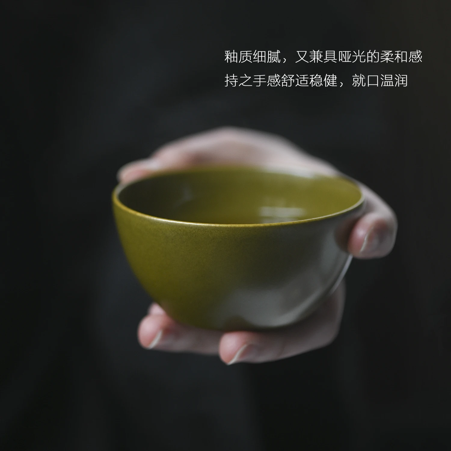 ★At the beginning of foam at the end of the jingdezhen tea masters cup tea chicken ceramic cups large single cylinder cup