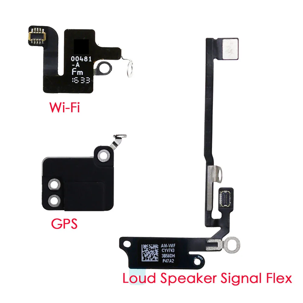 Capa gps + sinal wi-fi flex + antena de alto-falante cabo flexível para iphone 7 7p 8 plus reparação substituição