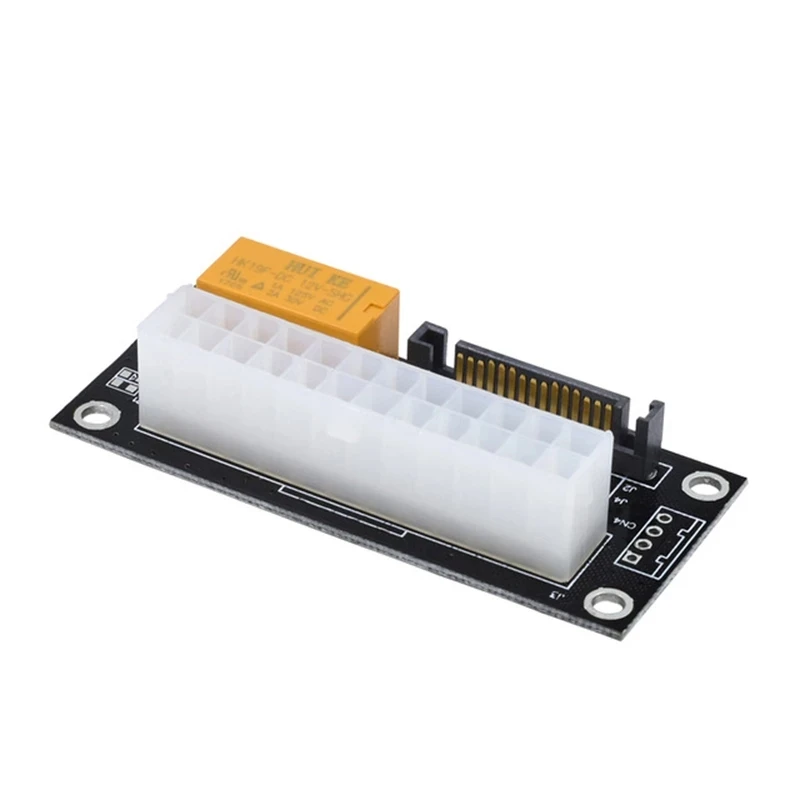 Dual Psu Voeding Riser Kabel ADD2PSU Atx 24Pin Te 4pin Molex Synchrone Connector Adapter Voor Mijnwerker