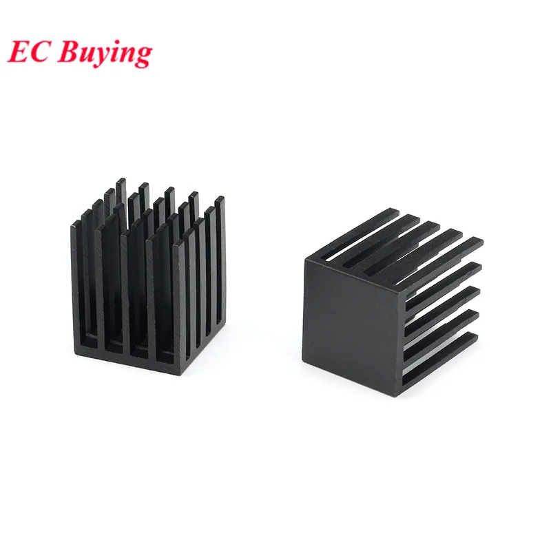 10pcs/1pc 19*19*24mm Aluminum Heatsink Heat Sink Radiator Cooling cooler For Electronic Chip IC LED computer 19x19x24mm