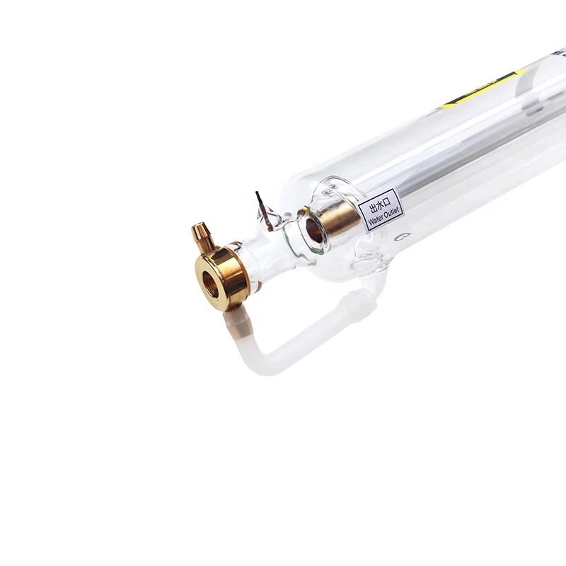 F6 CO2 Laser Ống 130W Cho Cắt Và Khắc Máy 1670Mm * 80Mm Đúc Đầu Sứ Chất Xúc Tác lớp Phủ Mỹ Gương