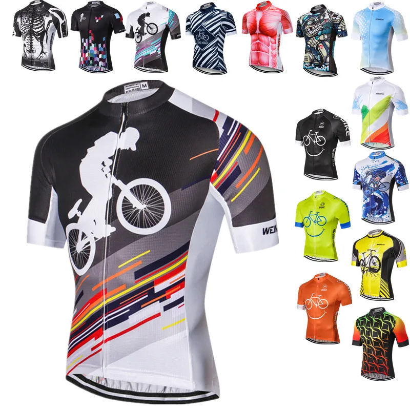 Weimostar Quick Dry Cycling Jersey 2022 Pro Team Men Cycling Clothing Racing Sport Bicycle Shirt Quick Dry MTB Bike Jersey Tops