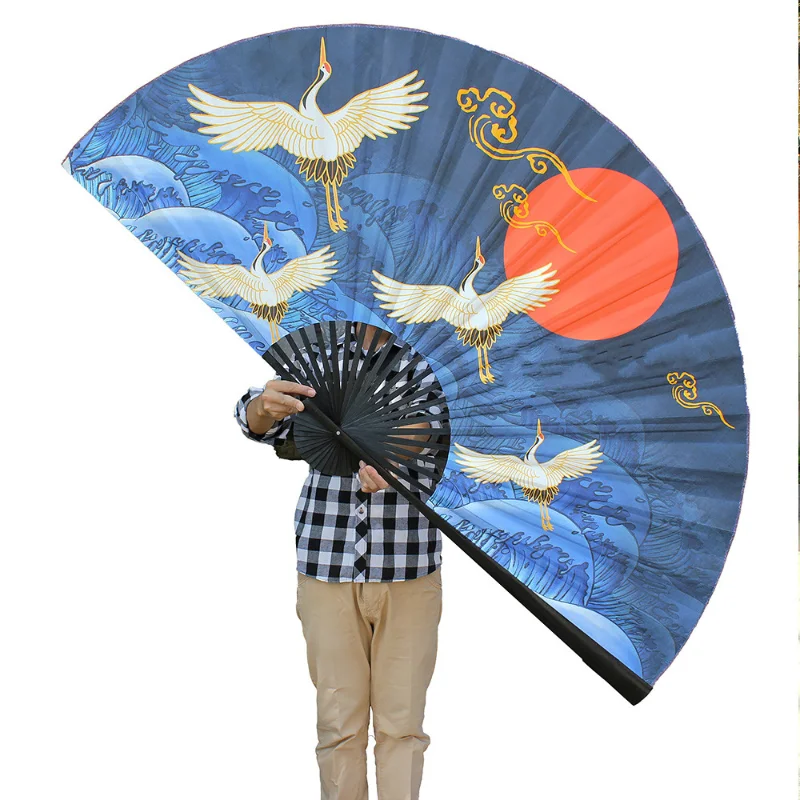 

Large Japanese Decorative Fan Japanese Food Shop Photo Studio Deractive Fans Home Wall Mount Gift Fan Oversize Fold Paper Fan