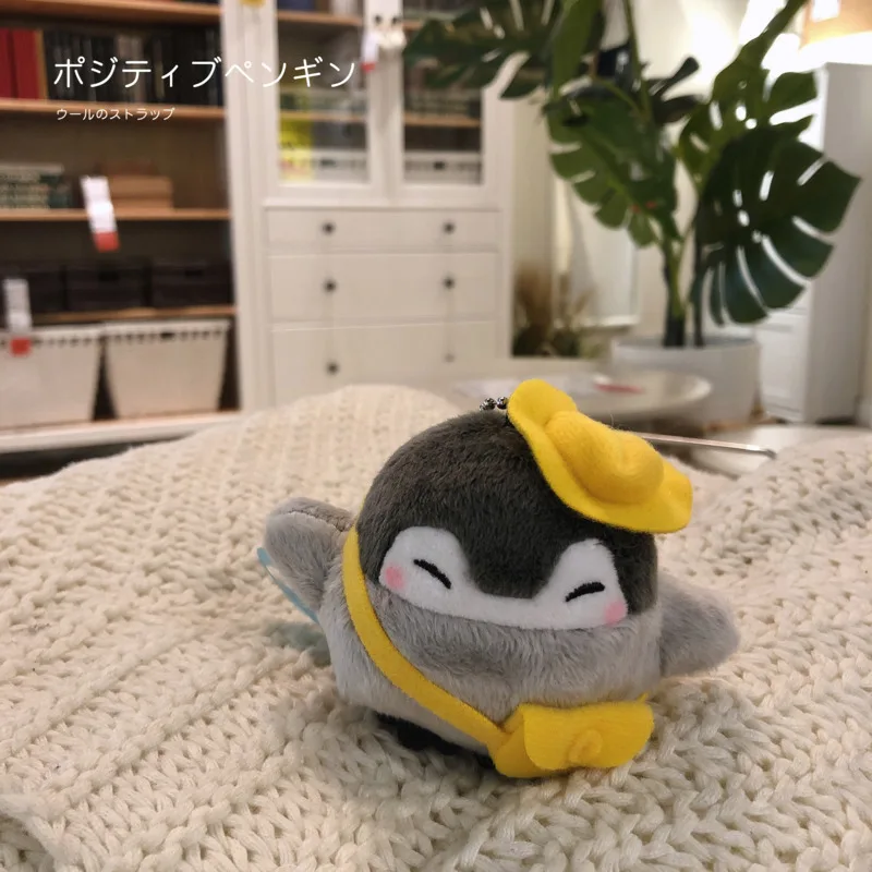 Little Penguin Plushจี้พวงกุญแจน่ารักมินิตุ๊กตาของเล่นตุ๊กตาตุ๊กตาตุ๊กตาจี้กระเป๋ารถคีย์อุปกรณ์เสริมสาวKawaiiของขวัญ