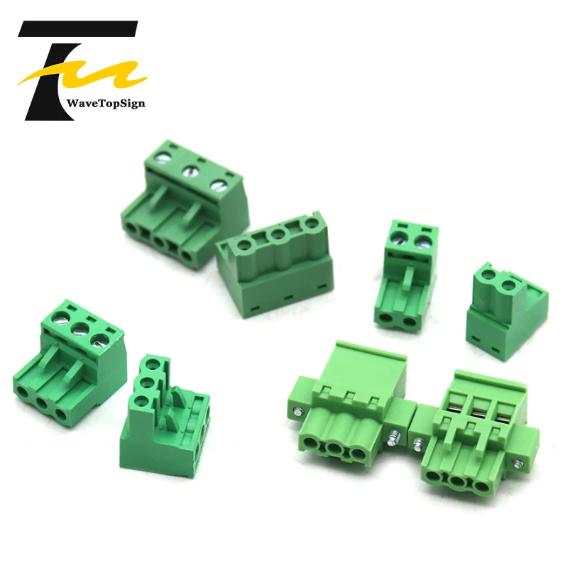 WaveTopSign Kinco Weinview Touch Screen 3P Power Plug DC24V Terminal Connector