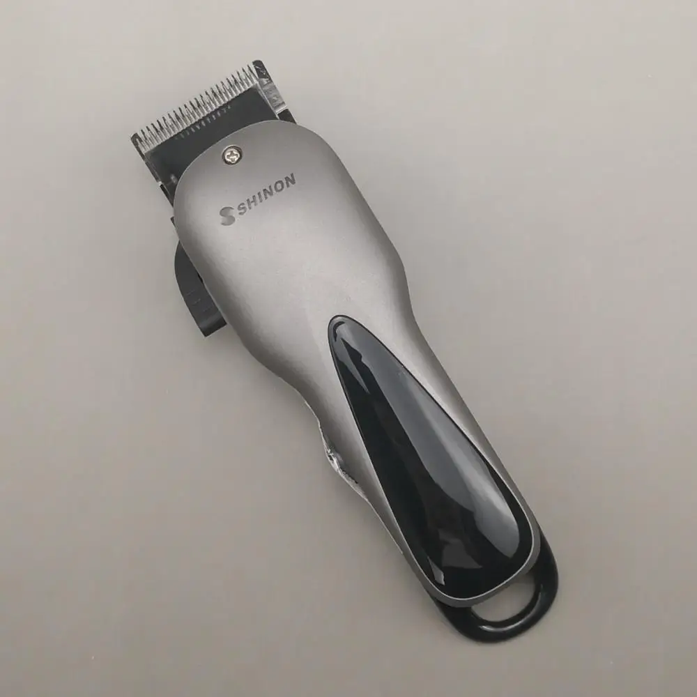 مشابك شعر لاسلكي الحلاق المهنية الكهربائية يتلاشى مقص الشعر الرجال قابل للتعديل آلة قطع الشعر مزج الشعر قطع