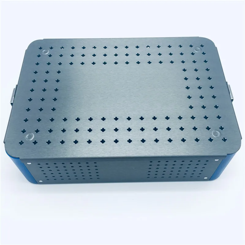 Aluminium Alloy sterilization tray box case extra big surgical instrument