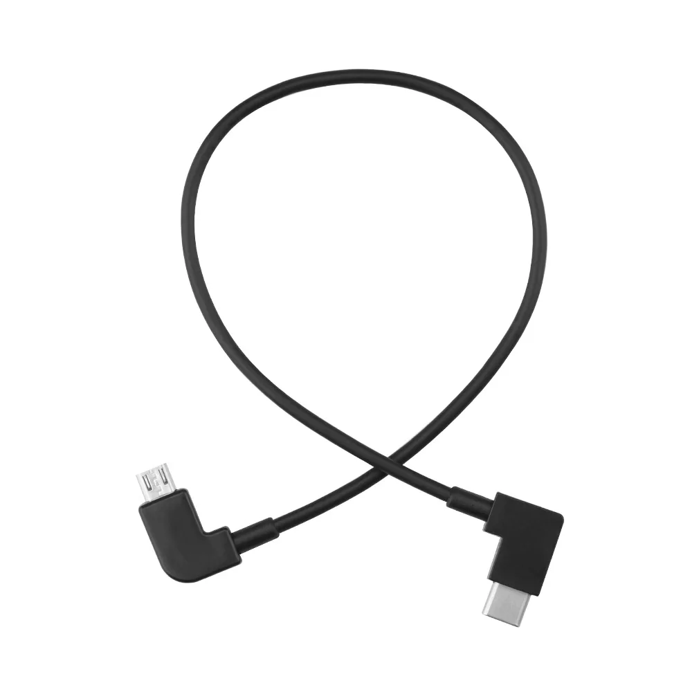 30CM OTG Data Cable For DJI Spark MAVIC Pro Air Mavic 2 Zoom Mini SE Micro-USB Type-C Connector for Tablet Phone to Controller