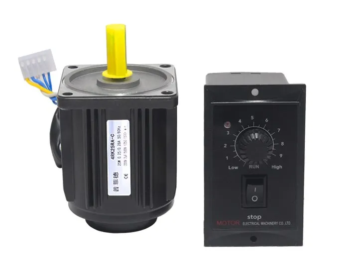 

With speed controller 220V 15 / 25W optical axis reduction gear reduction AC motor 1250RPM