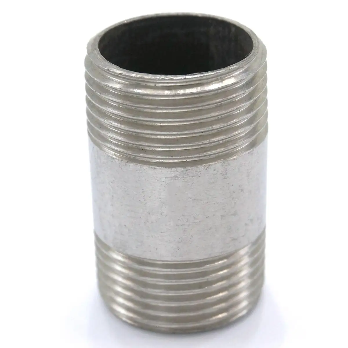 

3/4" BSPT Male Thread Barrel Nipple 304 Stainless Pipe Fitting Connector Coupler water oil air 143 PSI