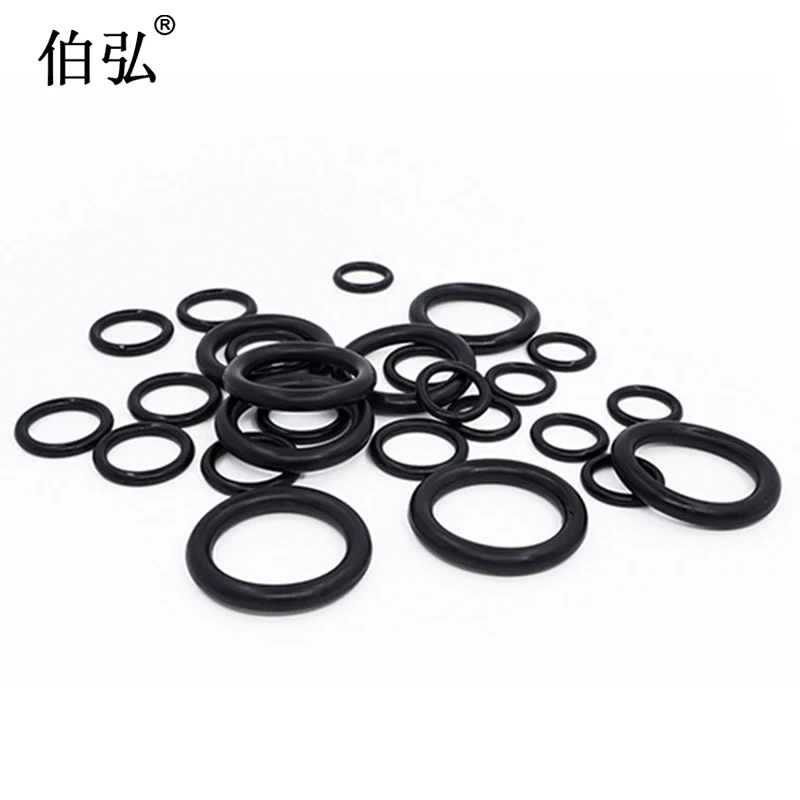 NBR O Ring Seal Gasket Thickness CS3.5mm OD12-200mm Wear Resistant Automobile Petrol Nitrile Rubber O-Ring Waterproof Black image 4