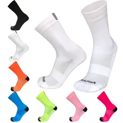 Calzini da ciclismo da competizione professionale Uomo Donna Calzini da equitazione sportivi Maglia da basket Calzini da corsa per badminton Calcetines Ciclismo