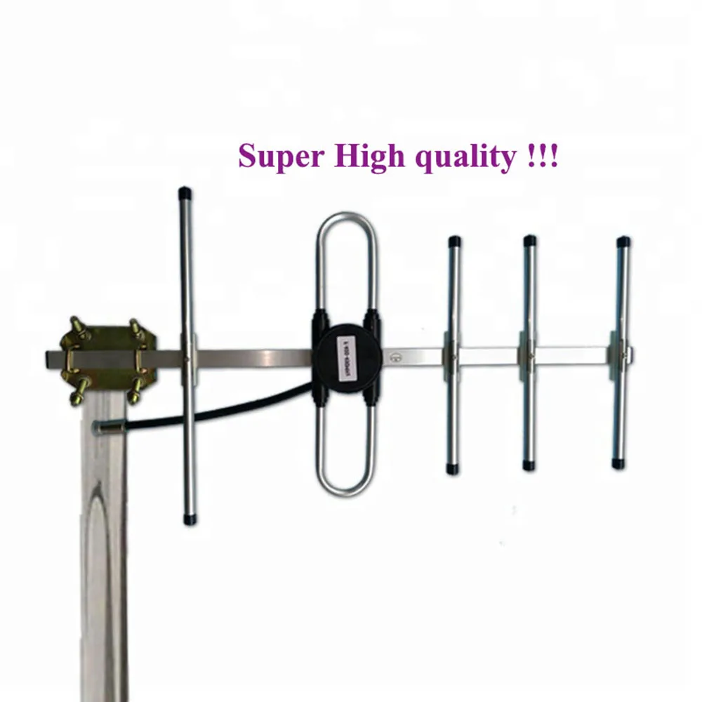 RF yagi antenna cdma Yagi 5 units 10DBI 433MHZ antenna Outdoor Yagi antena with 30cm cable.