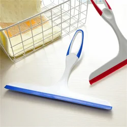 Bathroom Mirror Cleaner With Silicone Blade & Holder Hook Kitchen Cleaner Car Glass Shower Squeegee Window Glass Wiper Scraper