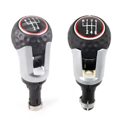 Leather Gear Shift Knob Lever Stick Pen for Volkswagen VW GOLF 4 IV MK4 GTI GTD R32 Bora Jetta Golf 5 V MK5 A5 6 MK6 7 MK7