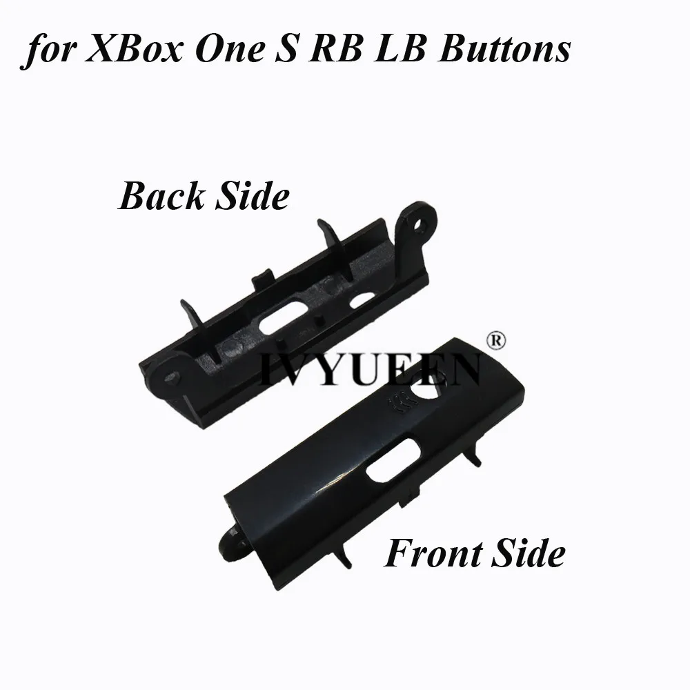 IVYUEEN 2 مجموعات RB LB مصدات أزرار ل جهاز مايكروسوفت إكس بوكس وان S تحكم الزناد زر حامل الأوسط مع مفك أدوات