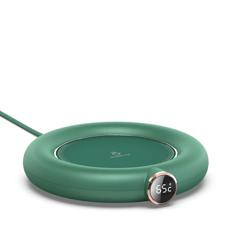 เครื่องอุ่นถ้วยเครื่องทำน้ำอุ่นถ้วยกาแฟชาไฟฟ้าความร้อน Pad อุ่นแผ่นความร้อนสำหรับ Home 3อุณหภ...