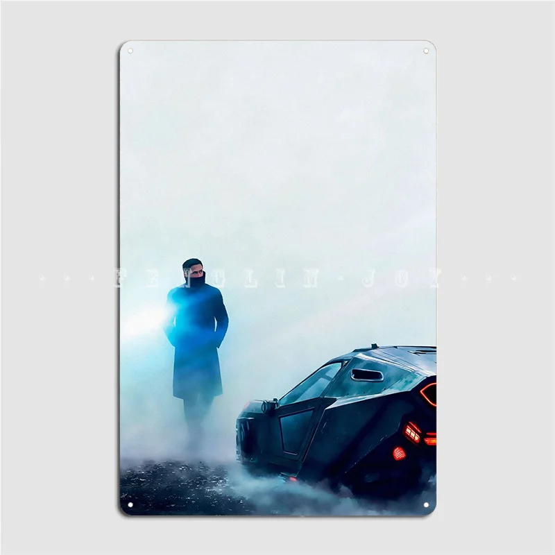 Blade Runner 2049 Poster Metal Plaque Funny Home Club Party Plaques Tin Sign Poster