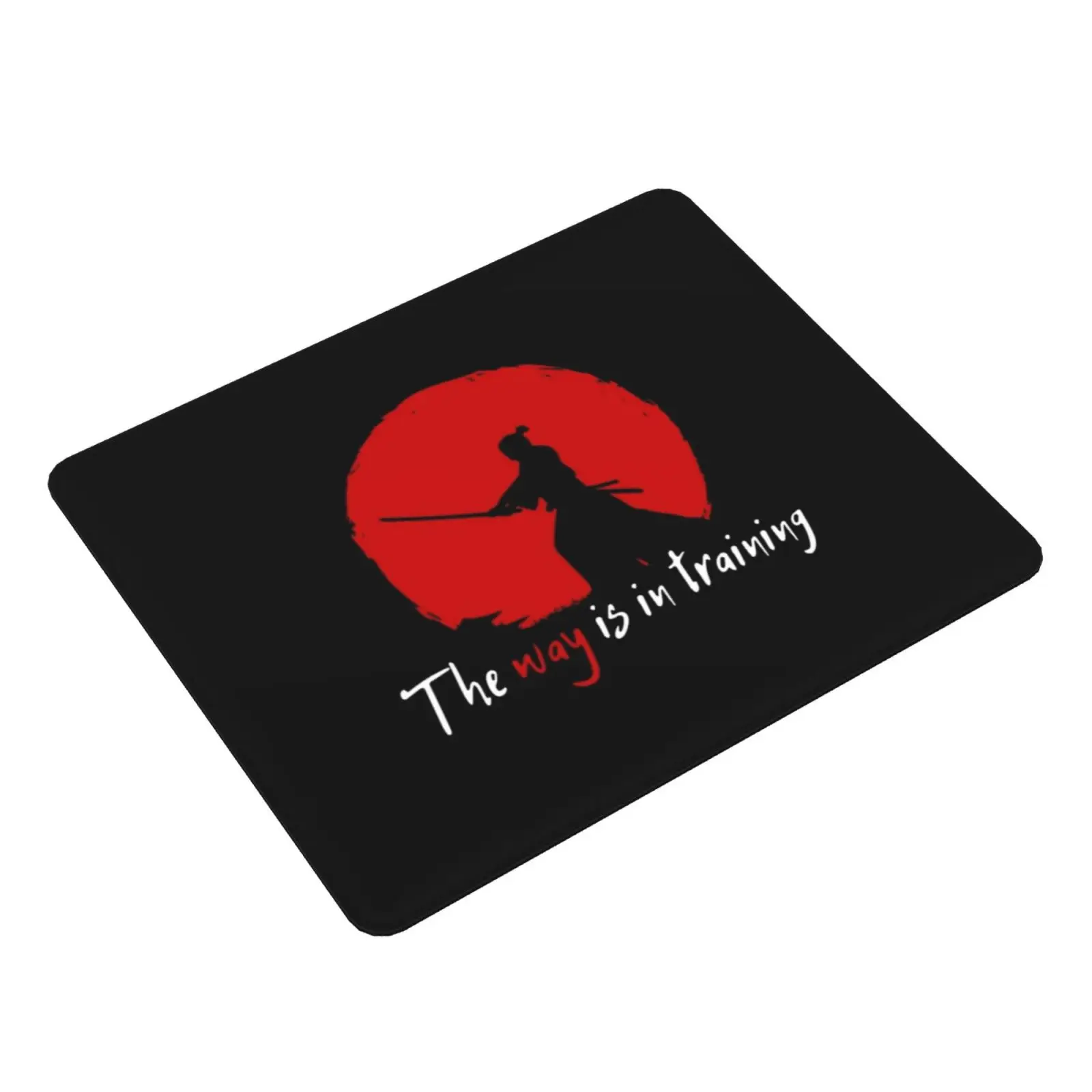 The Way Is In Training-Miyamoto Musashi Mouse Pad DIY Print Cushion Ronin Musashi Fiverings Katana