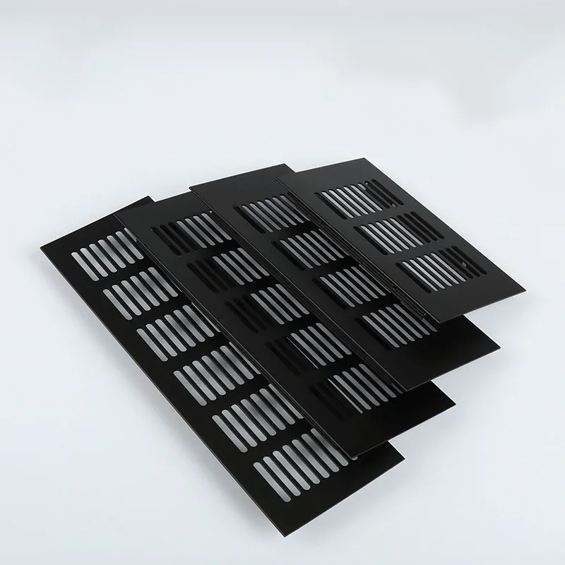 150mm Width Vents Perforated Sheet Aluminum Air Vent Ventilator Grille Cover Ventilation For Closet Shoe home Decor cover