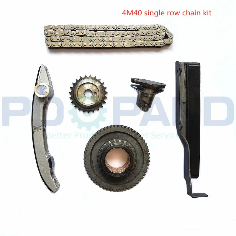 4M40 4M40T 4M40-T Engine Timing Chain Distribution Kit for Mitsubishi MONTERO PAJERO SHOGUN TRITON SOHC 8V 2.8TD 1993-2002