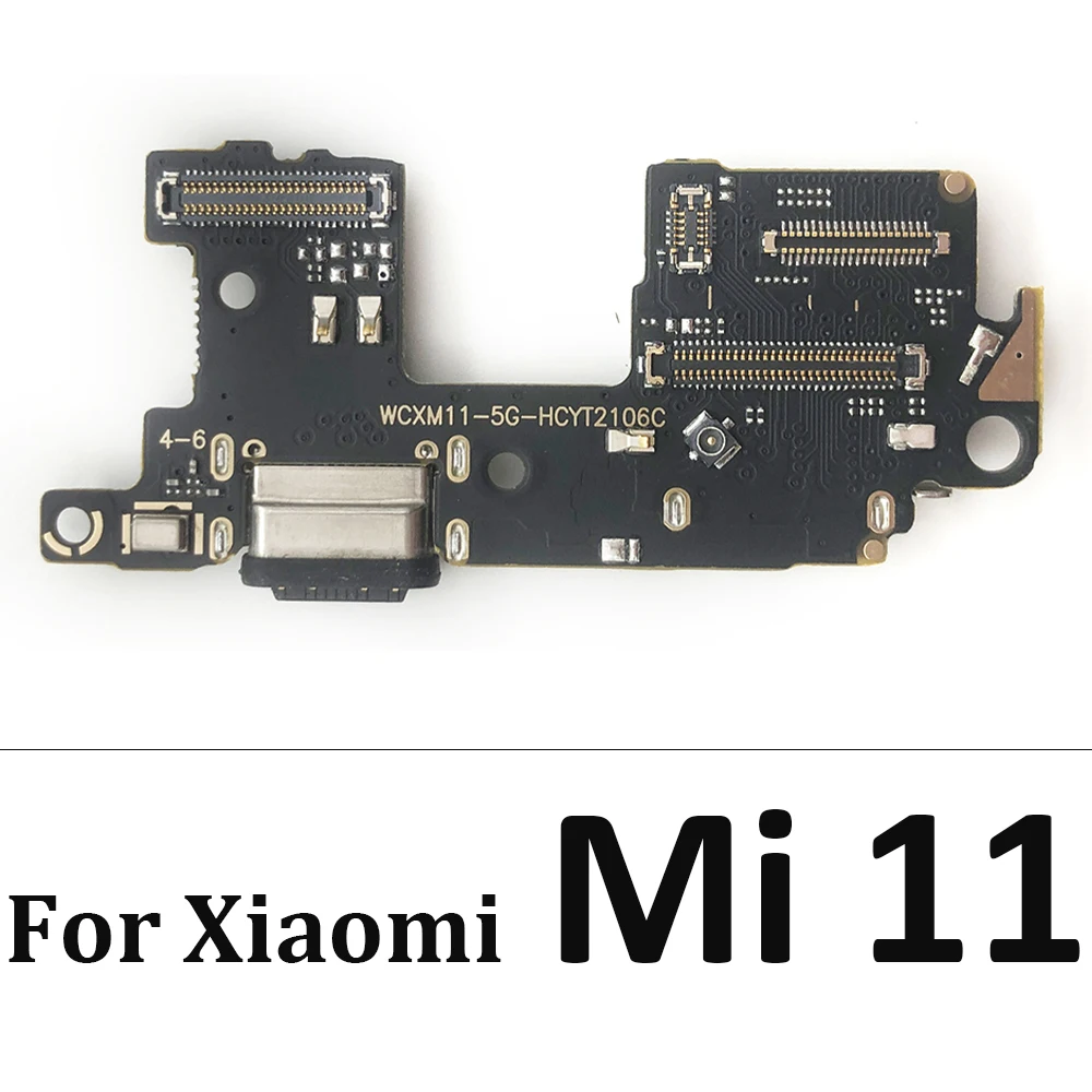 For Xiaomi Mi 8 10T 9 Lite CC9 8Se 11 6 8 9T Pro 10T USB Charging Port Charger Dock Plug Connector Board Flex With Microphone