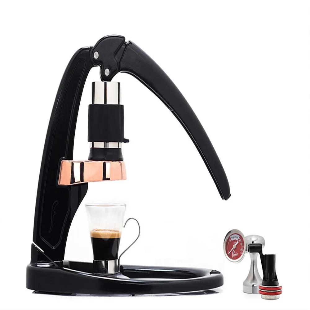ماكينة صنع قهوة اسبريسو يدوية قطعة واحدة من ماكينة صنع القهوة المصنوعة من الفولاذ المقاوم للصدأ