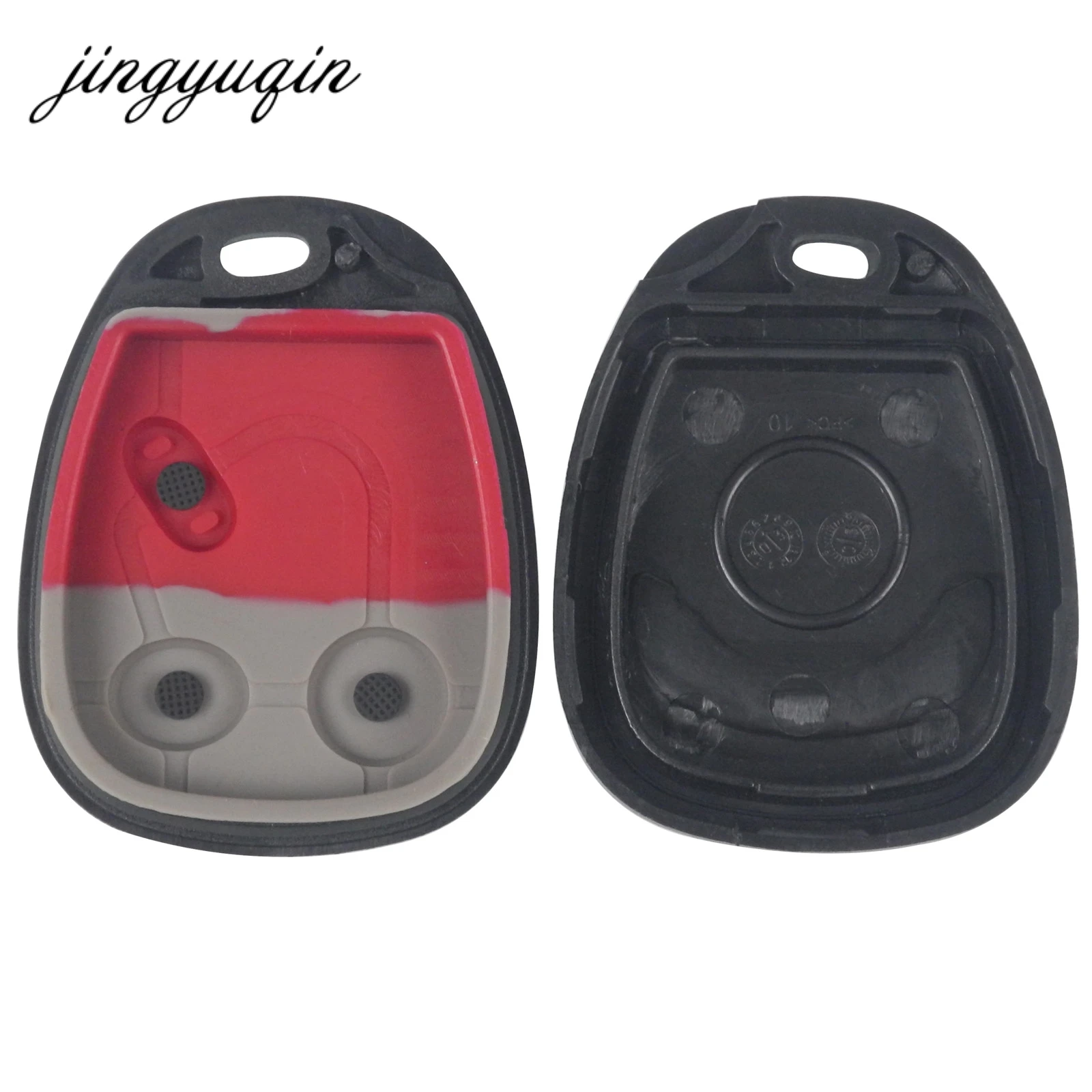 Jingyuqin Remote Car Key Shell Case For Buick Chevrolet Suburban Tahoe TrailBlazer GMC Sierra Yukon Hummer H2 H3 Isuzu Fob