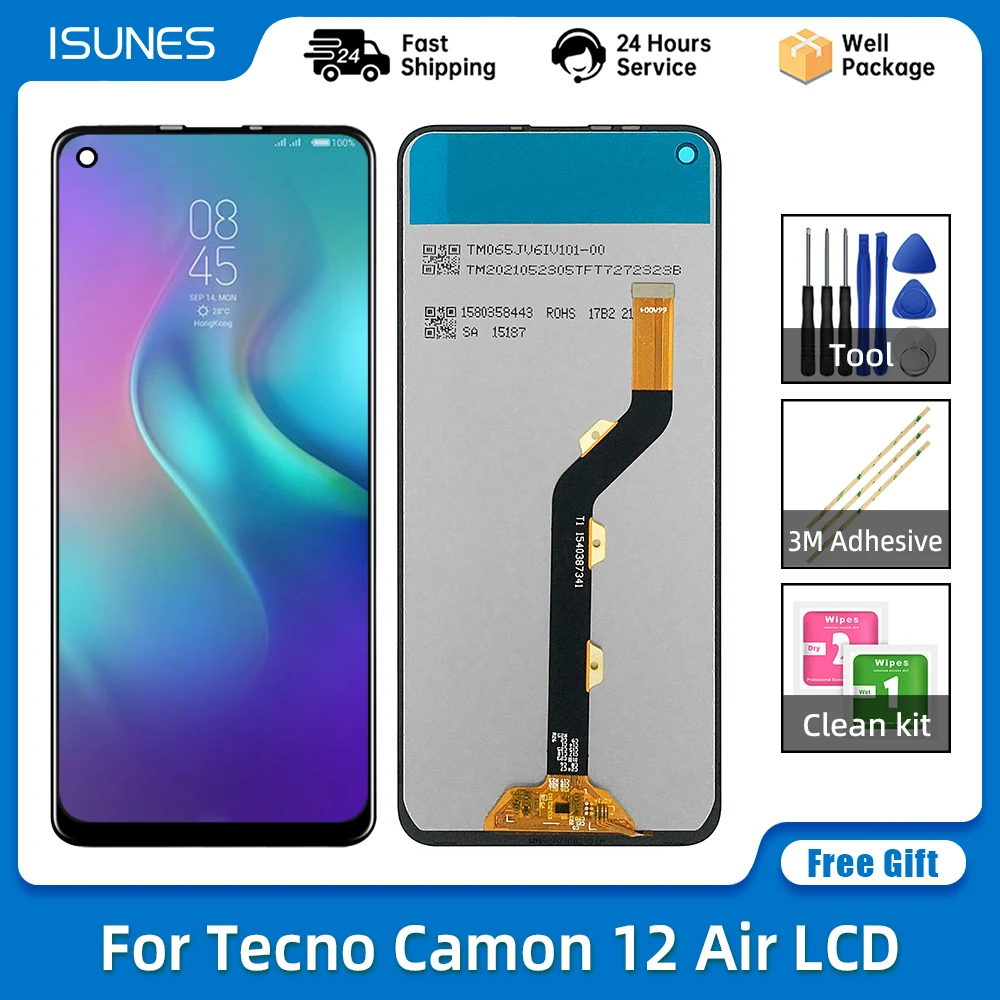استبدال شاشة LCD أصلية لجهاز Tecno Camon 12 Air CC6: دليل شامل لاختيار القطعة المثالية