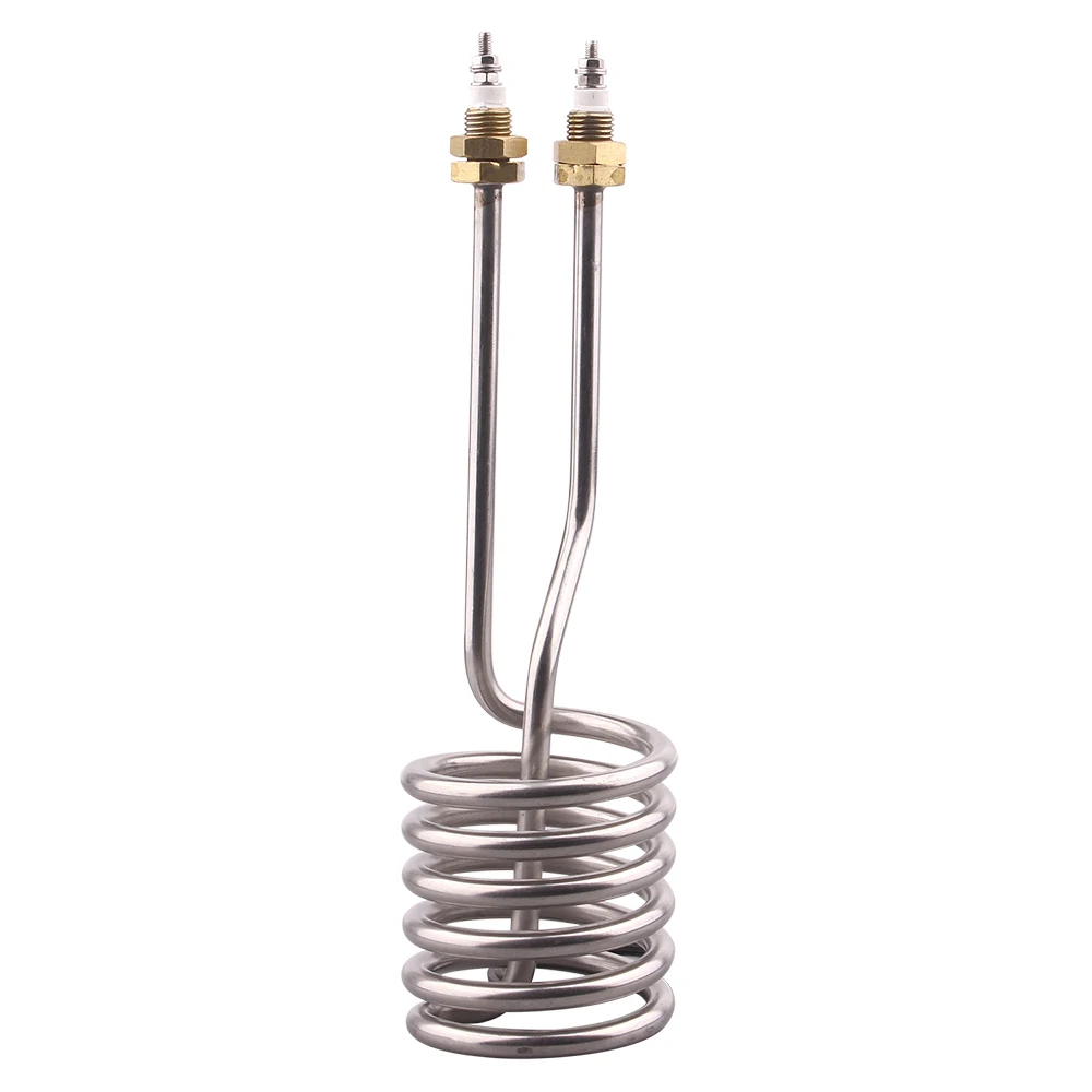 DERNORD 나선형 전기 가열 요소, M14 스레드, SUS304, 싱킹 워터 히터, 2.5kw, 220V