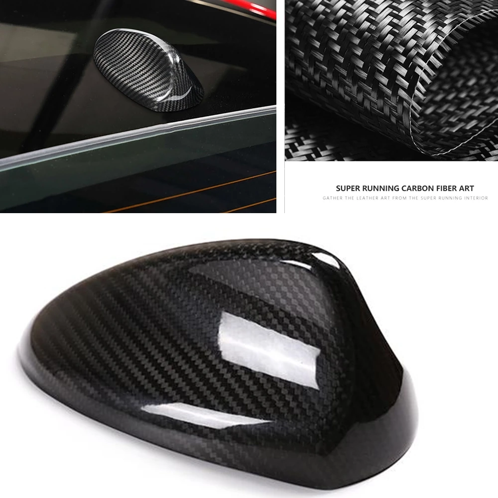 

Shark Fin Antenna Aerial Cover For Giulia Alfa Romeo 2017-2020 Stelvio 949 Giulia 952 Black/Red Carbon Fiber Exterior Roof Cap