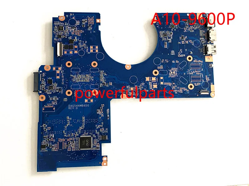 Imagem -03 - Remodelado para hp Pavilion 15-au 15-aw Placa-mãe com A10-9600p Cpu Soldada a Bordo Dag54amb6d0 Testado ok