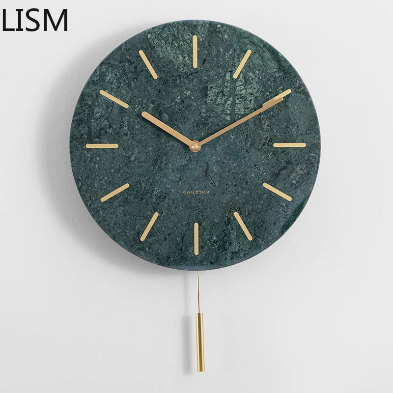 

Marble Wall Clock Diamond Painting Clocks Wall Clock Wall Art Decor Home Decore Living Room Horloge Murale Design Moderne