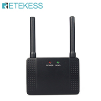 Retekess Amplifier 500mW RF Wireless Repeater Signal Amplifier Learning Code Extender for T117 Call Button 433MHz Restaurant