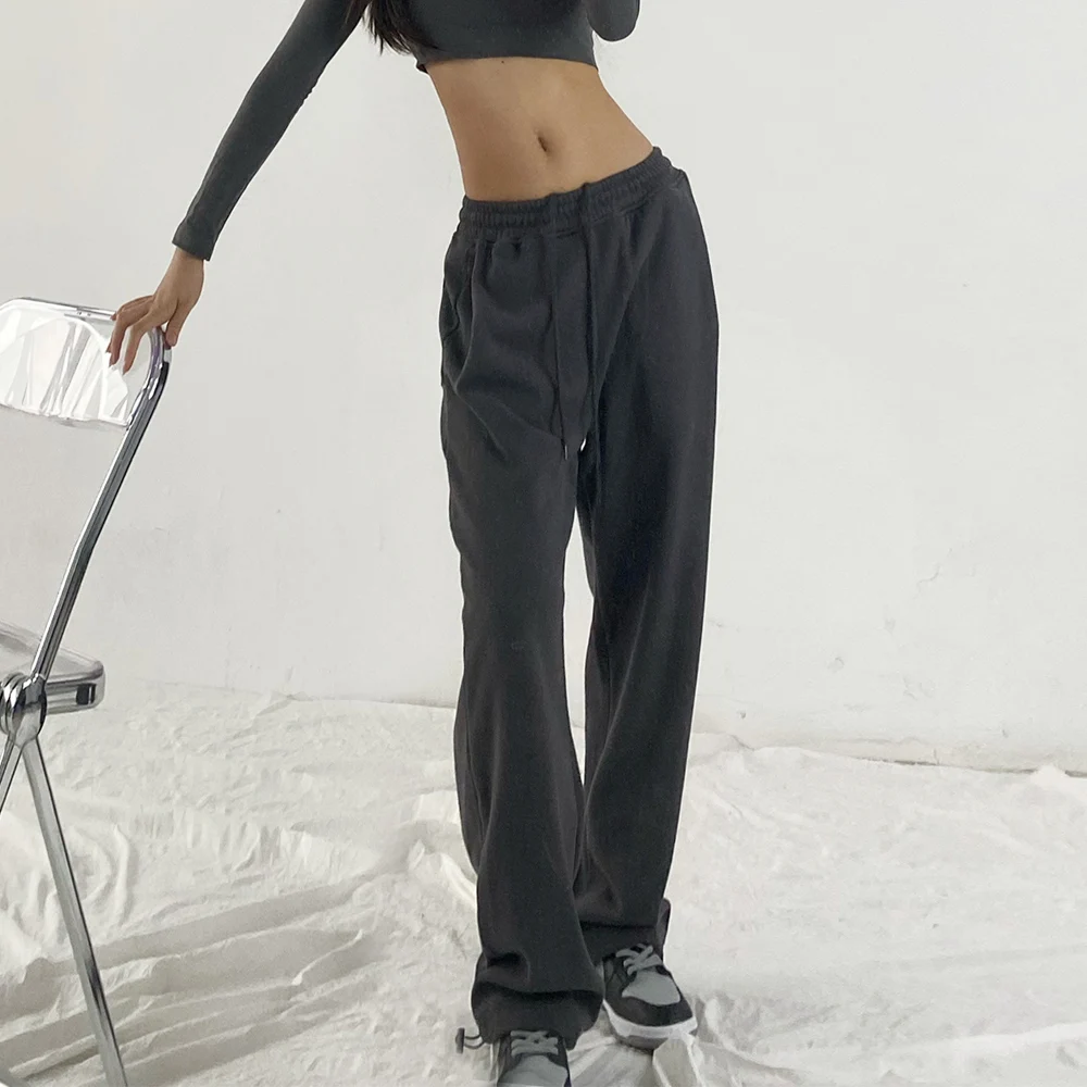 DIRTYLILY Loose Joggers Wide Leg SweatPants Women Trousers Oversized High Waist Hip Hop Sport Pants Streetwear Vogue Casual Pant