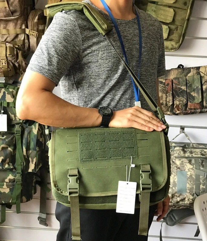 8.5L High Capacity Oxford Waterproof Single Shoulder Messenger Bag Unisex Outdoor Trekking Camping Climbing Backpack