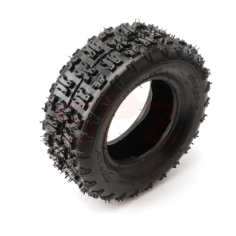 Motorcycle 13X5.00-6 Inch Tires Snow Plow Tire Pansy Tire 13*5.00-6 Inch Beach Tire With Inner Tube For Dirt Pit Bike ATV Parts