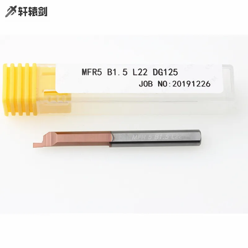 MFR4 B1.0 L10 MFR4 B1.5 L10 MFR5 B2.0 L22 MFR6 B1.0 L22 نهاية الوجه الحز القاطع الفنزويلى سبائك الصلب مخرطة طلاء الحفر الداخلية الطور