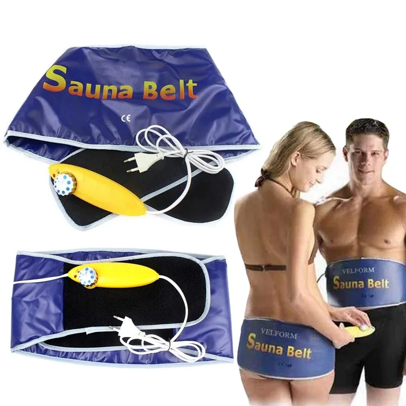 Sabuk Sauna, pemanas Tubuh pelangsing Celulitis sabuk pijat perawatan kesehatan sabuk pijat Slim Fit pemijat tubuh sabuk Sauna untuk menurunkan berat badan