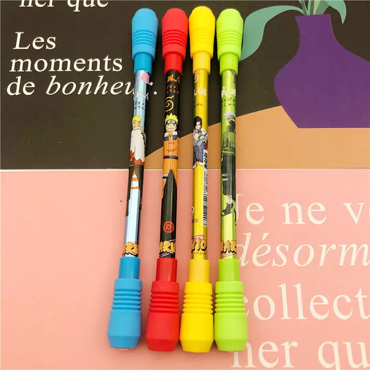 

Spinning Gaming Pen for Kids Students Rotating Pen Writing Funny Toy Pens Anime Gel Pen Cartoon Stationery School Supplies